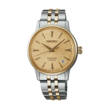 Seiko Presage ‘Frozen Daiquiri’ Diamond Cocktail Time 34mm Watch SRPL64J1