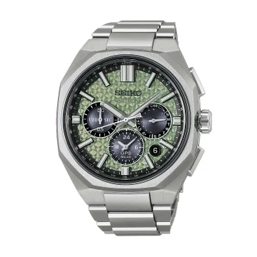 Seiko Astron GPS Solar 2026 Crystal Green Limited Edition Watch HAB005J1