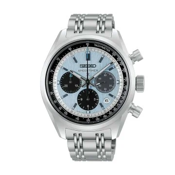 Seiko Prospex Speedtimer Grand Touring Mechanical Chronograph Sky Blue Watch HBD001J1