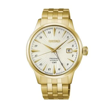 Seiko Presage Cocktail Time Daiquiri GMT Watch HCB004J1