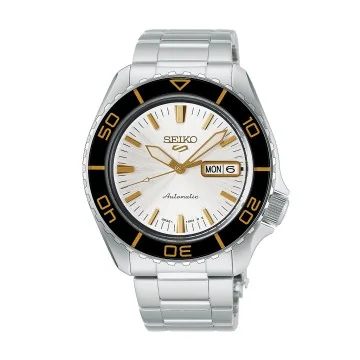 Seiko 5 Sports SKX SNZH Formal White Watch HDB004K1