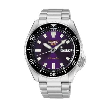 Seiko 145th Anniversary 5 Sports SKX Edo Purple Limited Edition Watch HDB003K1