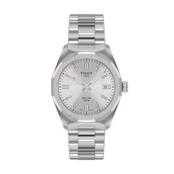 Tissot PRC 100 Solar Quartz 34mm Ladies Watch T1518221103100
