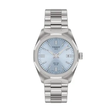 Tissot PRC 100 Solar Quartz 34mm Watch T151.822.11.351.00