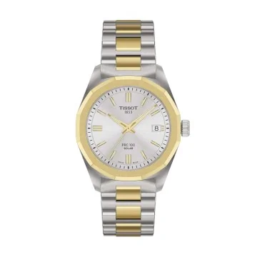 Tissot PRC 100 Solar Quartz 34mm Watch T151.822.22.031.00