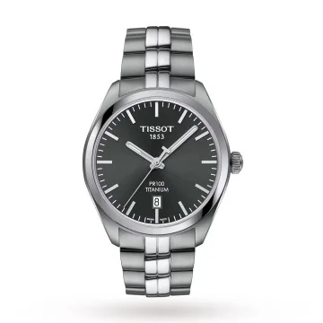 Tissot PR 100 Titanium Quartz Mens Watch T101.410.44.061.00