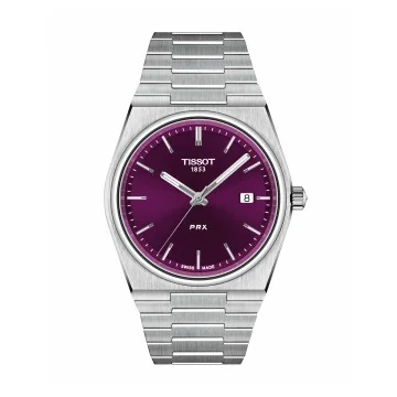 EXCLUSIVE Tissot PRX "Grape" 40mm Unisex Watch T137.410.11.401.00