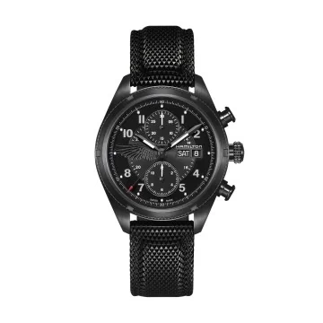 Hamilton Resident Evil Limited Edition Khaki Field Auto Chrono Watch H71636330