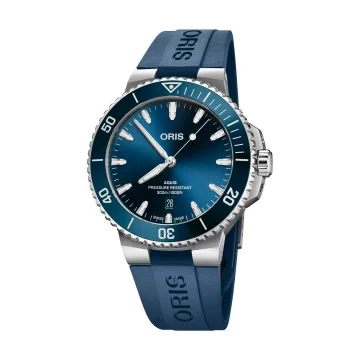 Aquis Date 43.5mm Blue Mens Watch 01 733 7789 4135-07 4 23 35FC