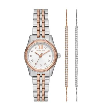 Michael Kors Lexington Lexington Pavé 26mm Watch and Slider Bracelet Gift Set MK4817SET