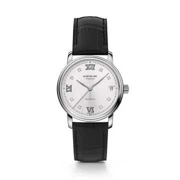 Montblanc Tradition Automatic Date 32mm Mens Watch MB128689
