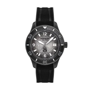 Montblanc Iced Sea Automatic Date 0 Oxygen 41mm Men's Watch 134017