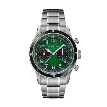 Montblanc 1851 Automatic Chronograph 0 Oxygen 42mm Watch MB133298