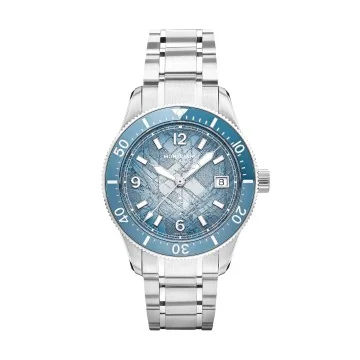 Montblanc Iced Sea Automatic Date 0 Oxygen 38mm Men's Watch 134022