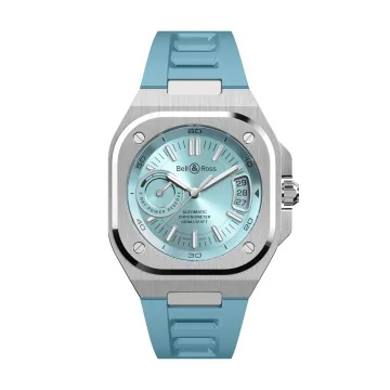 Bell & Ross BR-X5 Ice Blue Steel 41mm Watch BRX5R-IB-ST/SRB