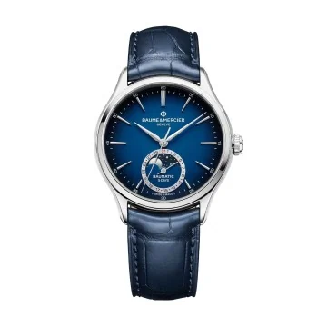 Baume & Mercier Clifton Automatic Moon Phase 39mm Watch M0A10756 