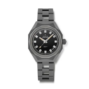 Zenith Defy Revival Shadow Microblasted Titanium 37mm Mens Watch 97.A3642.670/21.M3642