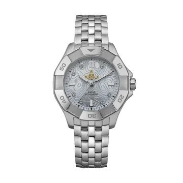 Vivienne Westwood The Brompton 31mm Blue Dial Watch VV341LBLSL