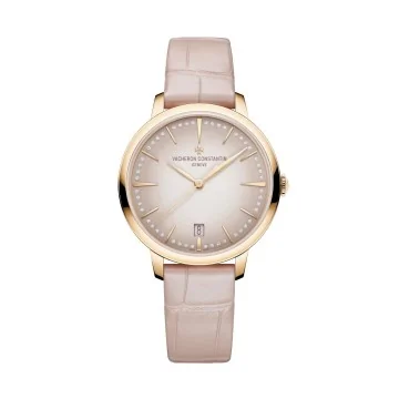 Vacheron Constantin Patrimony Pink Gold 36.5mm Ladies Watch 4110U/000R-B905