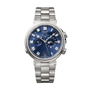 Breguet Marine Alarme Musicale Mens Watch 5547TI/Y1/TZ0