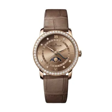 Blancpain Villaret Quantieme Phases de Lune Watch 6126N 2946 55B 