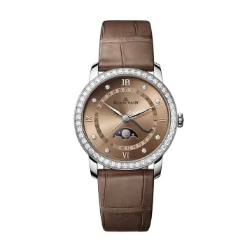 Blancpain Villeret Quantième Phases de Lune Watch 6126N 4646 55B
