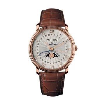 Blancpain Villeret Quantieme Complet Mens Watch 6664-3642-55B