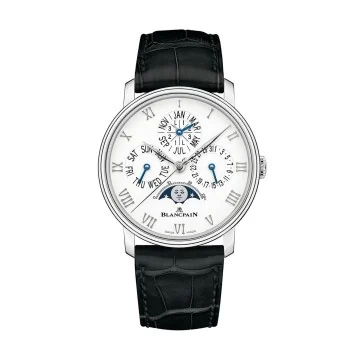 Blancpain Villeret Quantieme Complet Phases de Lune Mens Watch 6656-1127-55B