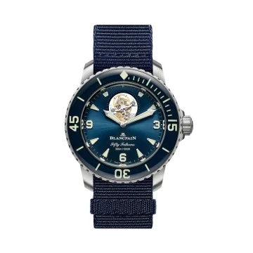 Blancpain Fifty Fathoms Tourbillon 8 Jours Mens Watch 5025 12B40 NAOA