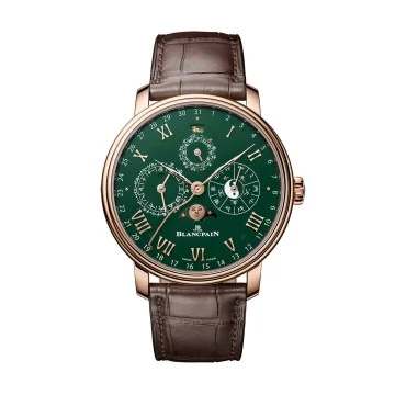 Blancpain Villaret Traditional 45.2mm Chinese Calendar Watch 0888-3632C-55B
