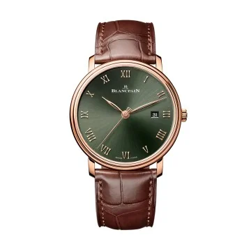 Blancpain Villaret Extraplate 40mm Mens Watch 6651 3653 55B