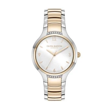 Olivia Burton Classic Lea Two Tone 34mm Bracelet Watch 24000211