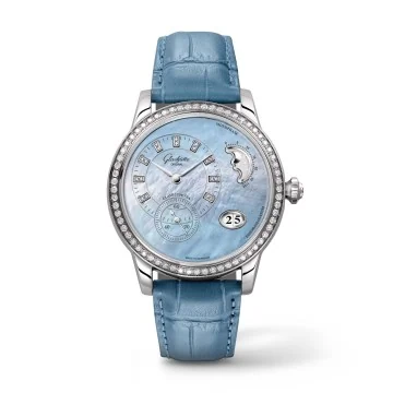 Ex-Display Glashutte Original PanoMatic Luna 39mm Ladies Watch 1-90-12-03-12-02