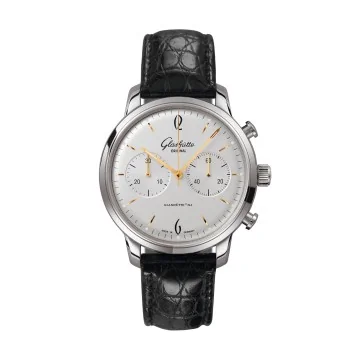 Glash&uuml;tte Original Sixties 42mm Mens Watch 1-39-34-03-22-04