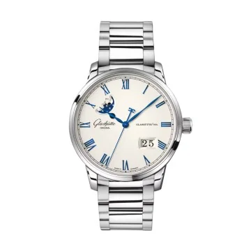 Glashutte Original Senator Excellence Panorama Date Moon Phase 40mm Watch 1-36-24-05-02-71