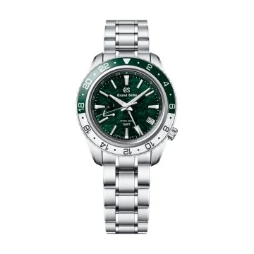 Grand Seiko GMT Hotaka Mountains Spring Drive 44mm Mens Watch SBGE295