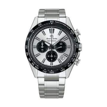 Grand Seiko Snow Blue Tentagraph Hi-Beat Automatic Chronograph Mens Watch SLGC007