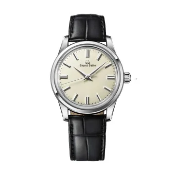 Grand Seiko Heritage Cream Manual-Winding Mechanical Watch SBGW301