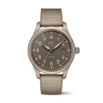 IWC Schaffhausen Pilots Automatic 41mm TOP GUN Mojave Desert Watch IW328106