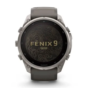 Website Exclusive Garmin Fēnix® 9 Pro inReach Solar 51mm Grey Strap Watch 010-04339-01