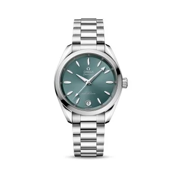 Pre-Owned OMEGA Seamaster Aqua Terra 150m Co-Axial Master Chronometer 34mm Unisex Watch 220.10.34.20.10.001