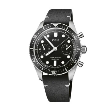 Ex-Display Oris Divers Sixty-Five Chronograph Mens Watch 01 771 7791 4054-07 6