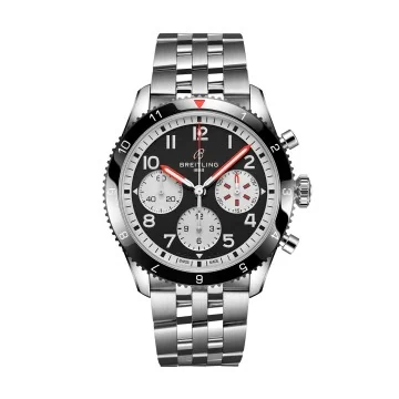 Pre-Owned Breitling Classic Avi Chronograph Mosquito 42mm Mens Watch Y233801A1B1A1 20 3