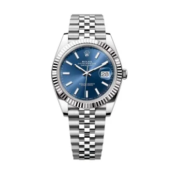 Rolex Pre-Owned Datejust 41mm Watch 126334 Steel Blue