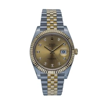Rolex Pre-Owned Datejust 41 Diamond Watch 126333