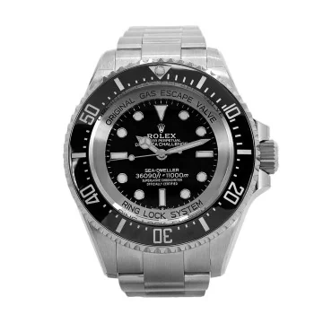 Pre-Owned Rolex Deepsea Black 50mm Gents Watch 126067
