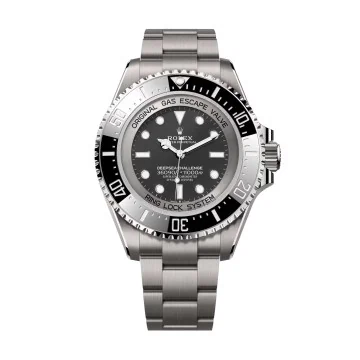 Pre-Owned Rolex Deepsea Black 50mm Gents Watch 126067