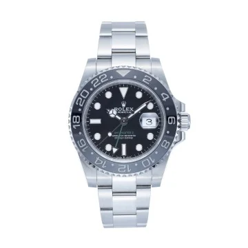 Pre-Owned Rolex GMT Master II 40mm Watch 126710GRNR