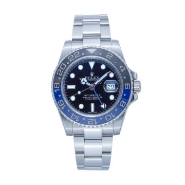 ROLEX Pre-Owned GMT Master II Batman 40mm Watch 116710BLNR