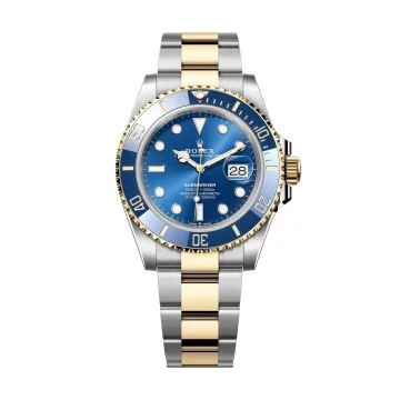 Pre-Owned Rolex Submariner Date 41mm Watch 126613LB Bimetal Blue